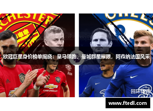 欧冠巨星身价榜单揭晓：皇马领跑，曼城群星耀眼，阿森纳法国风采